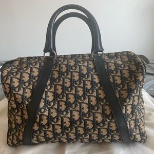 Vintage Christian Dior Boston Trotter Bag